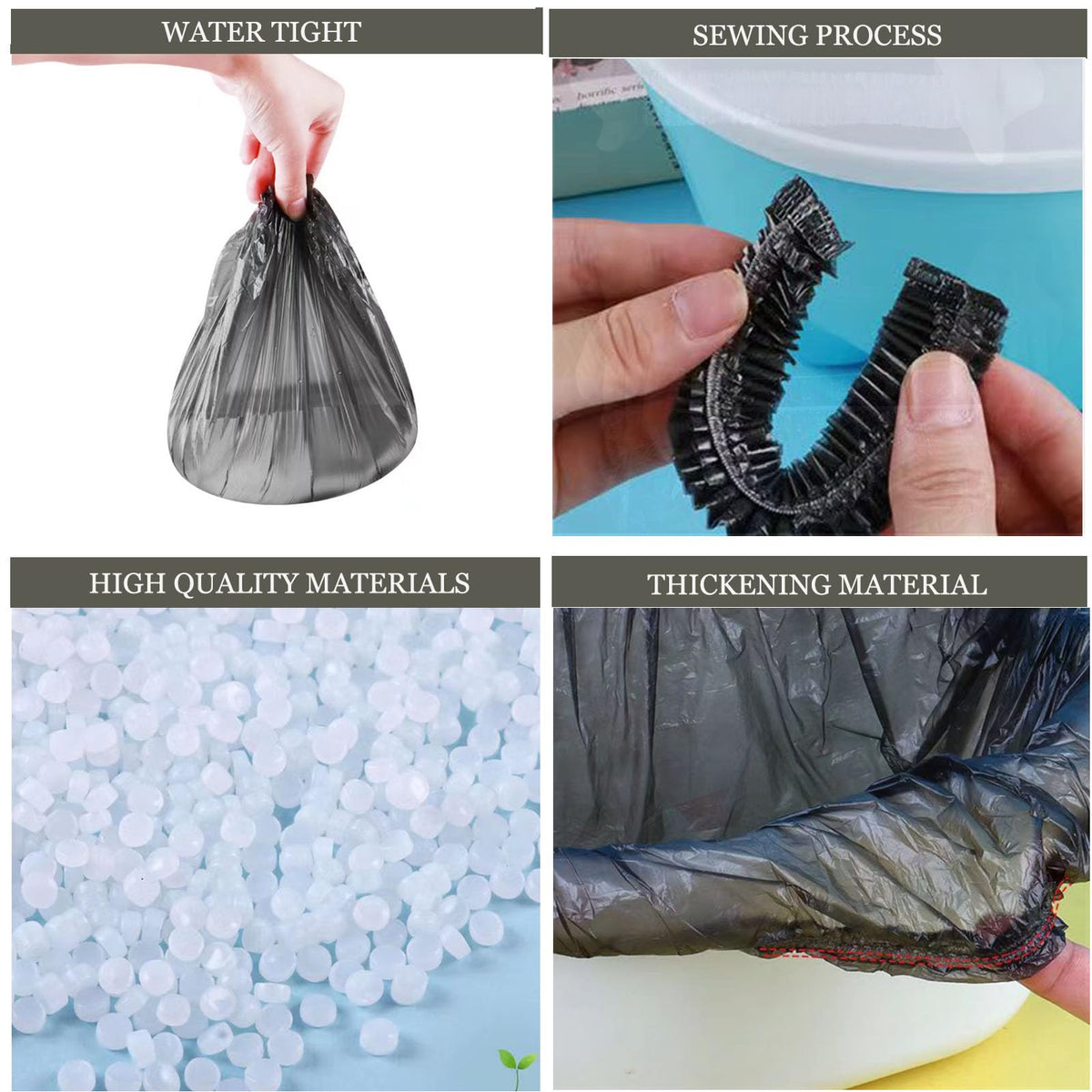 OULIGET Forros para sillas de orinal con bolsas elásticas y portátiles de entrenamiento para orinal, revestimientos de repuesto desechables para niños y bebés, funda de asiento de inodoro, 17 x 8