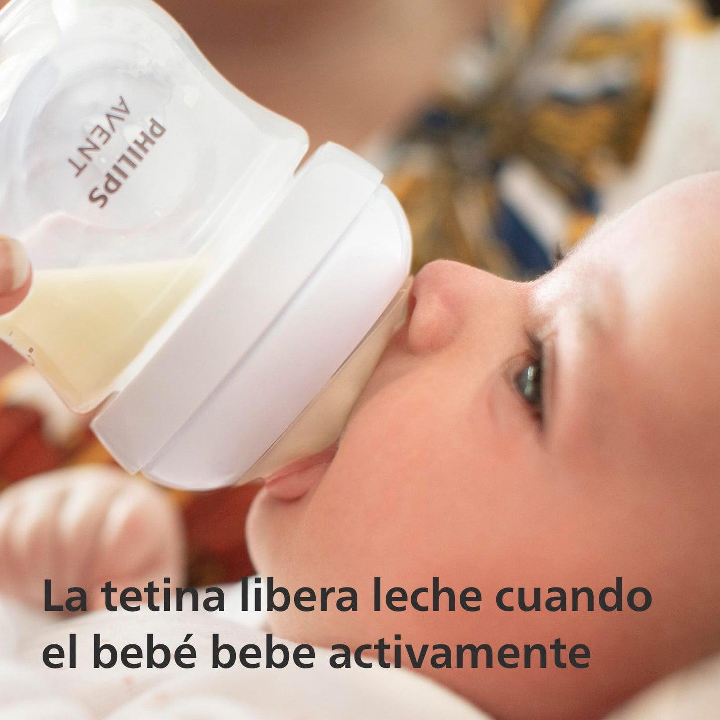 Tetina Natural Response Philips Avent Transparente con Válvula Anticólicos Flujo 3 Medio 3 m+ 4 Piezas