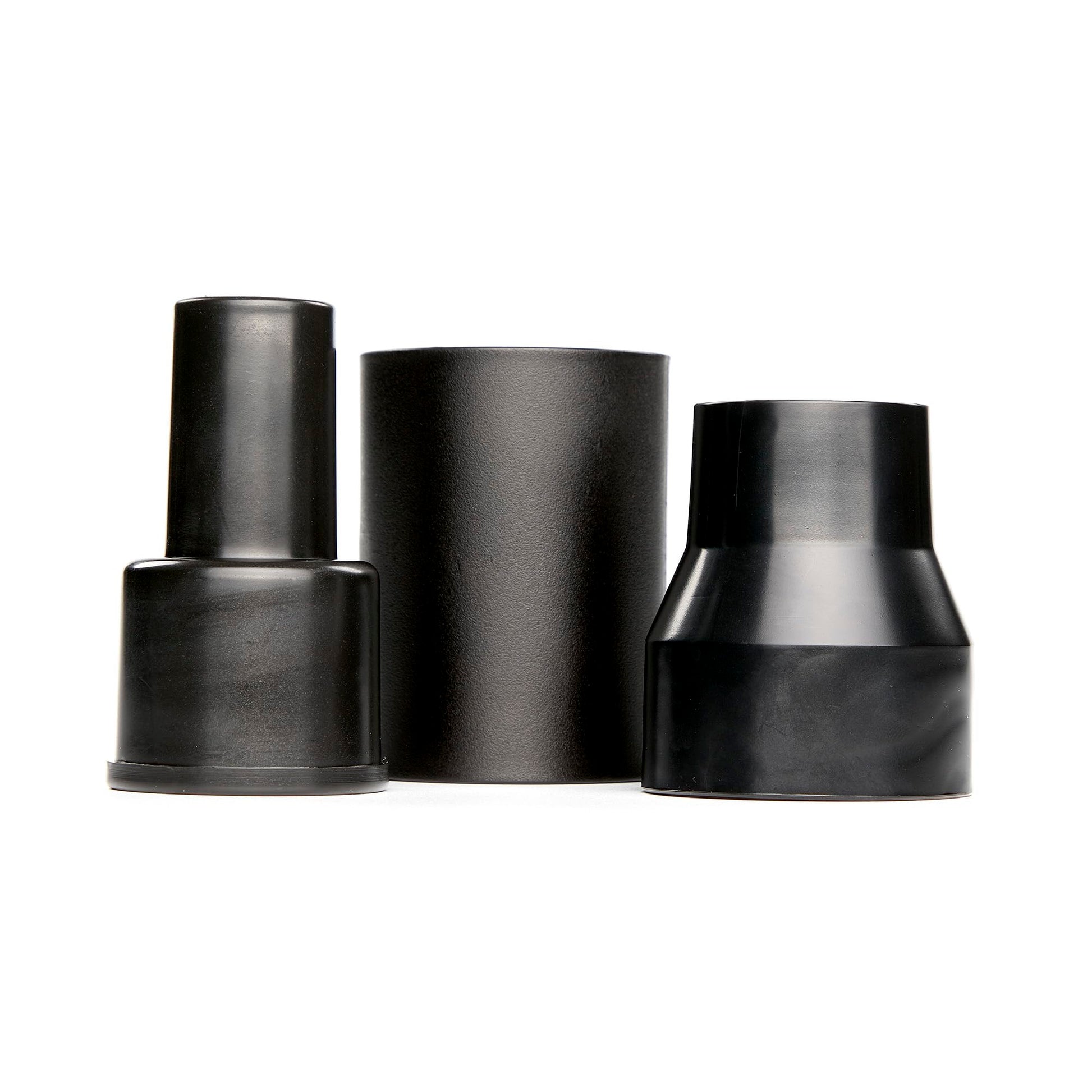 CRAFTSMAN Kit de accesorio para aspiradora de grado industrial - Conector de manguera para aspiradora - 3 piezas - Negro - Plástico