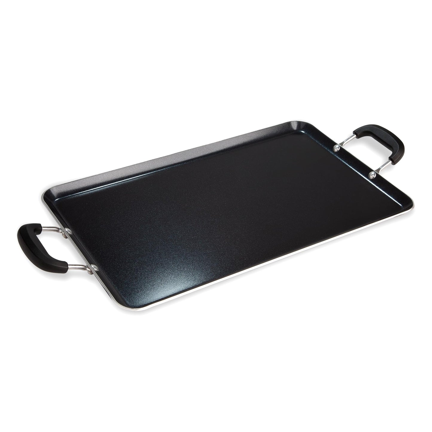 Freidora Antiadhesiva Ecolution Artistry Negro Aluminio Espesor con Manijas de Silicona 3.5 l