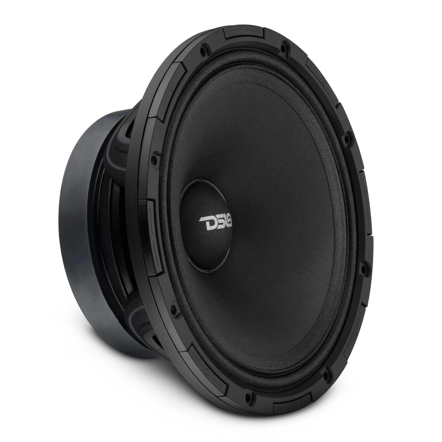 DS18 PROJECT360 Altavoz medio alto de alta sensibilidad de 8 pulgadas - 300 W RMS 4 ohmios - Diseño giratorio de Recone para una reparación rápida