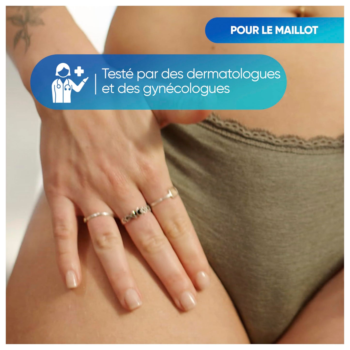 Gillette Venus Afeitadora para la piel y el vello púbico, 1 mango +1 cuchilla de afeitar
