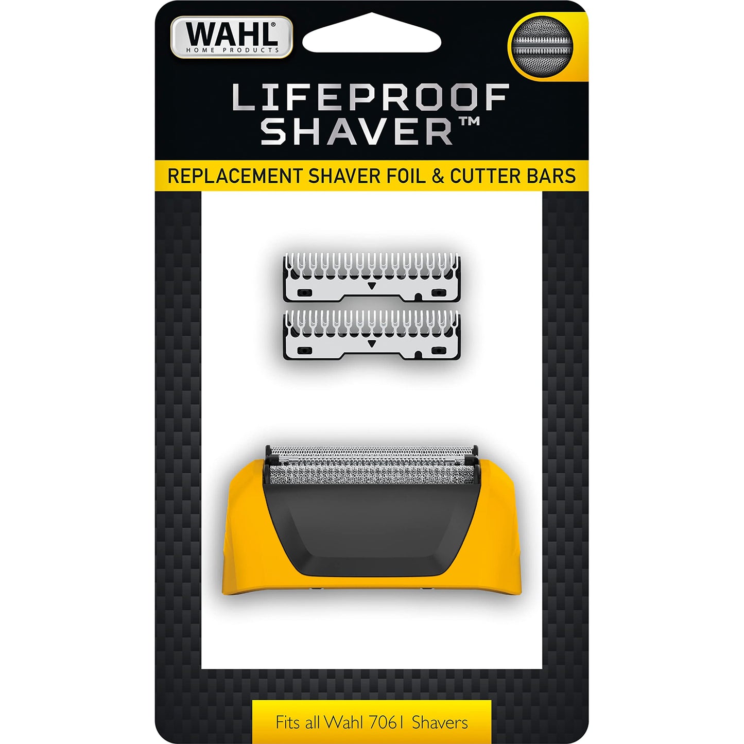Wahl Yellow Lifeproof Shaver Replacement Foils, Cutters and Head for 7061 Series, #7045-100