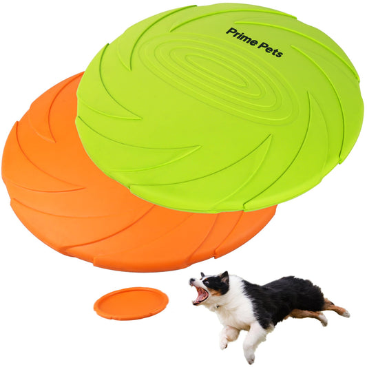 Juguete Frisbee PrimePets Blanco para Perros