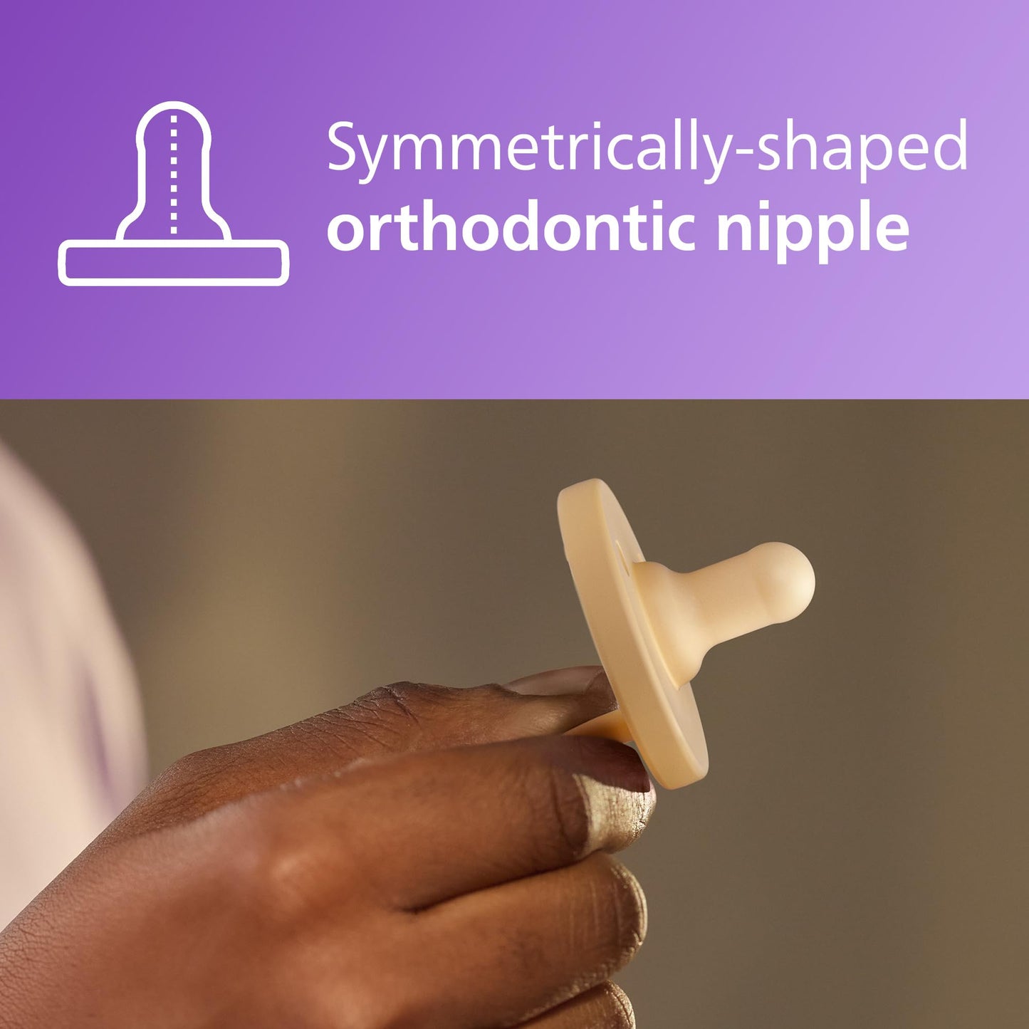 Chupete Philips Avent Amarillo Claro y Cian Pastel Paquete de 4 3-18 Meses