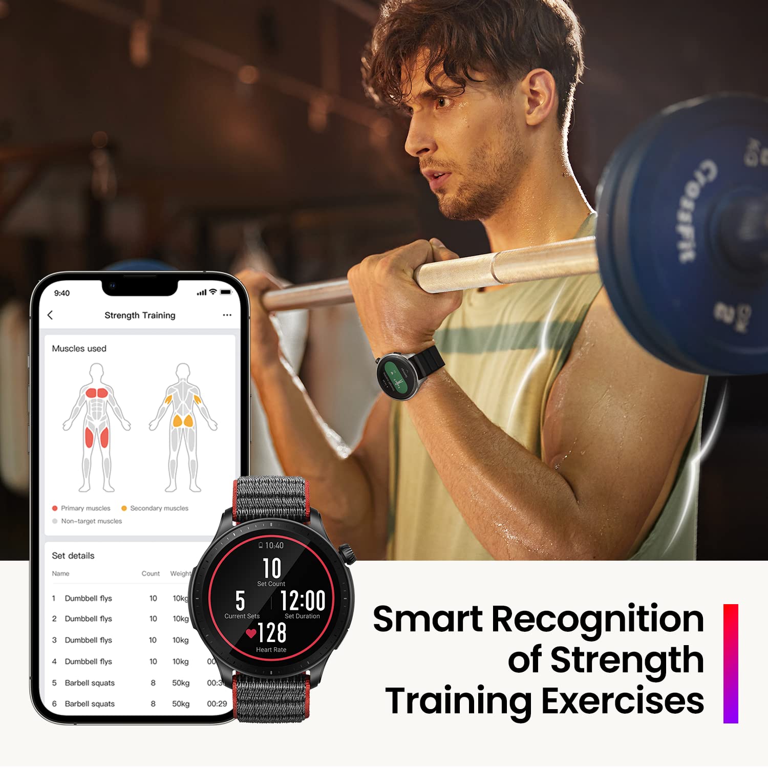 Amazfit GTR 4 Smartwatch con Amazon Alexa, Autonomía 14 Días, Pantalla AMOLED HD, 150 Modos Deportivos - Negro Super Speed