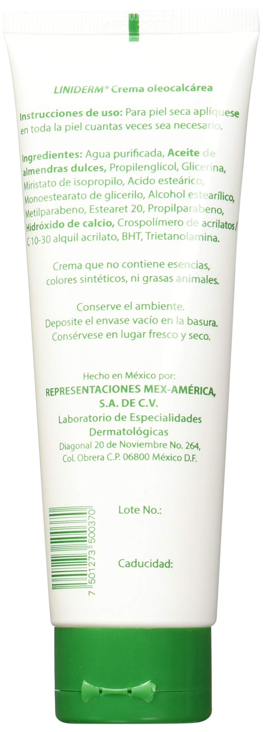 Liniderm Crema para Dermatitis, 120 g