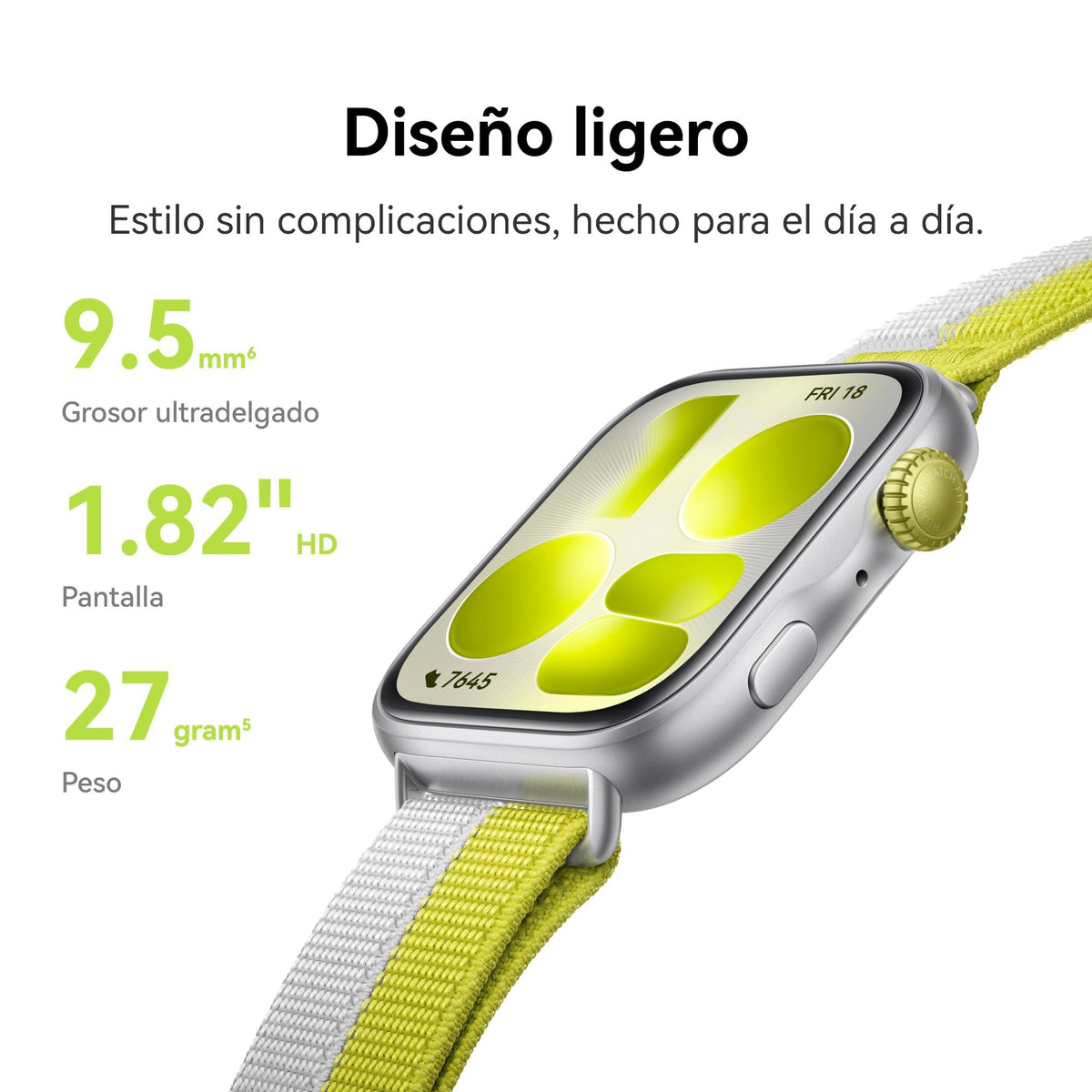 Smartwatch HUAWEI Watch FIT 5 Morado con GPS