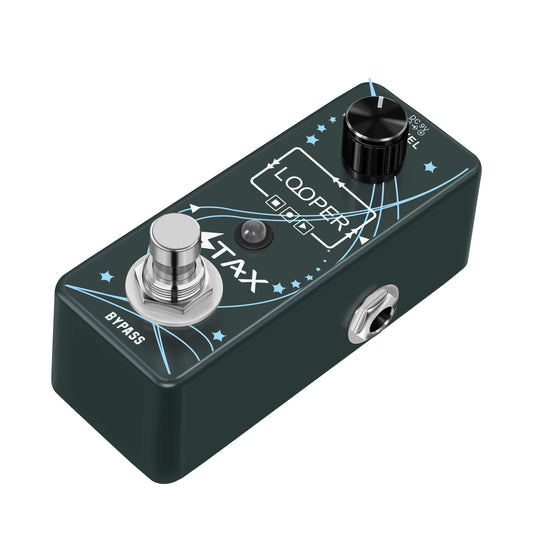 Pedal de Guitarra Stax Looper USB Bucle 10 Minutos Overdubs