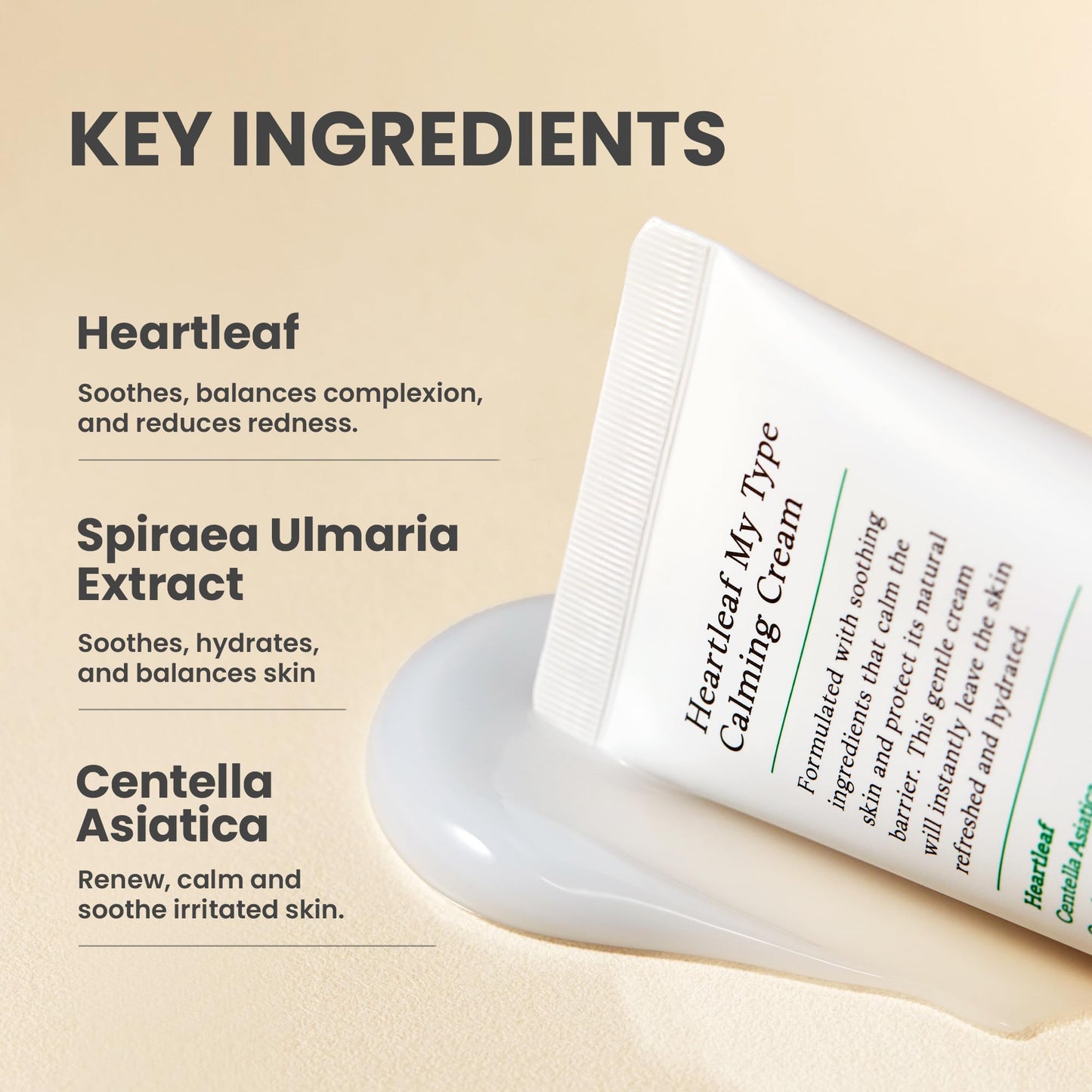 AXIS-Y - Heartleaf My Type Calming Cream - Hidratante en Gel - 60ml