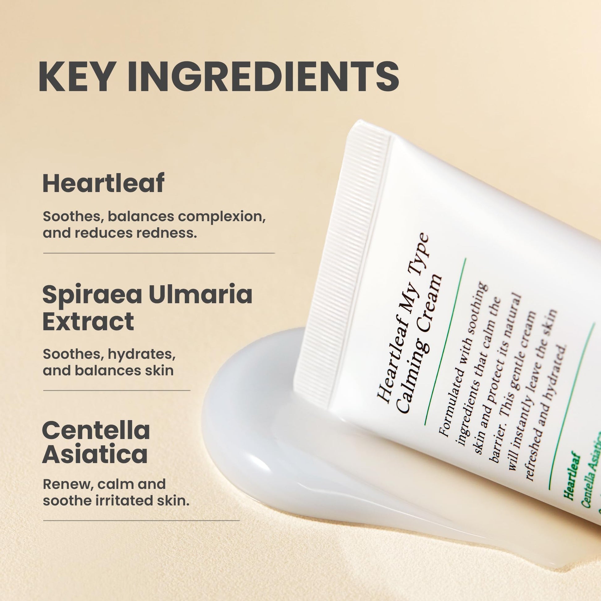 AXIS-Y - Heartleaf My Type Calming Cream - Hidratante en Gel - 60ml