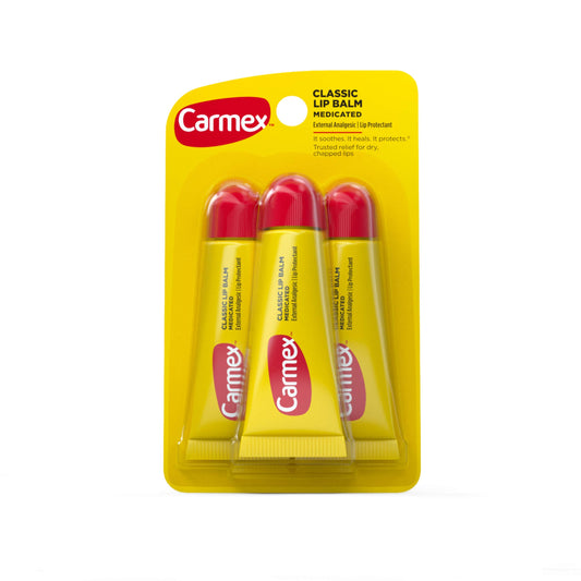 Carmex Original Flavor Moisturizing Lip Balm Tube Value Pack
