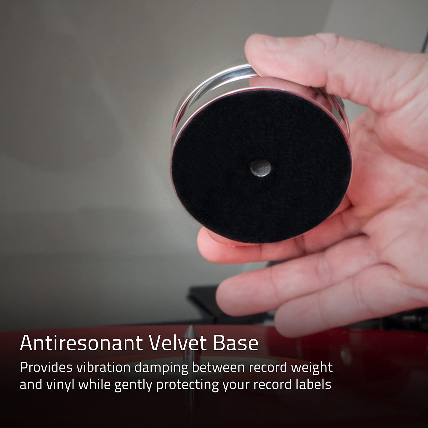 Estabilizador de Peso Fluance Acero Alta Masa con Almohadilla Protectora de Terciopelo