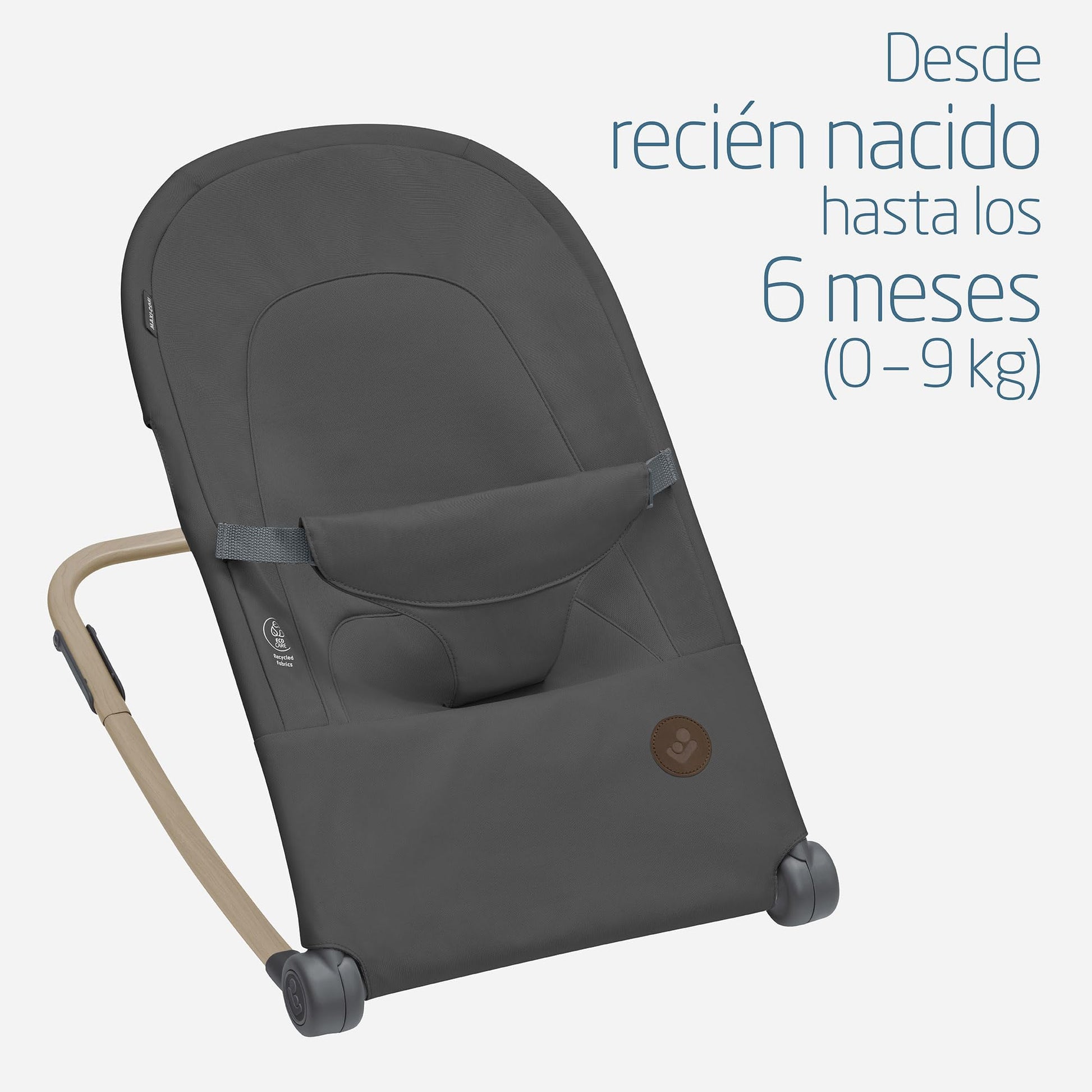 Hamaca Maxi Cosi Graphite Eco con Opción Mecedora para Recién Nacido