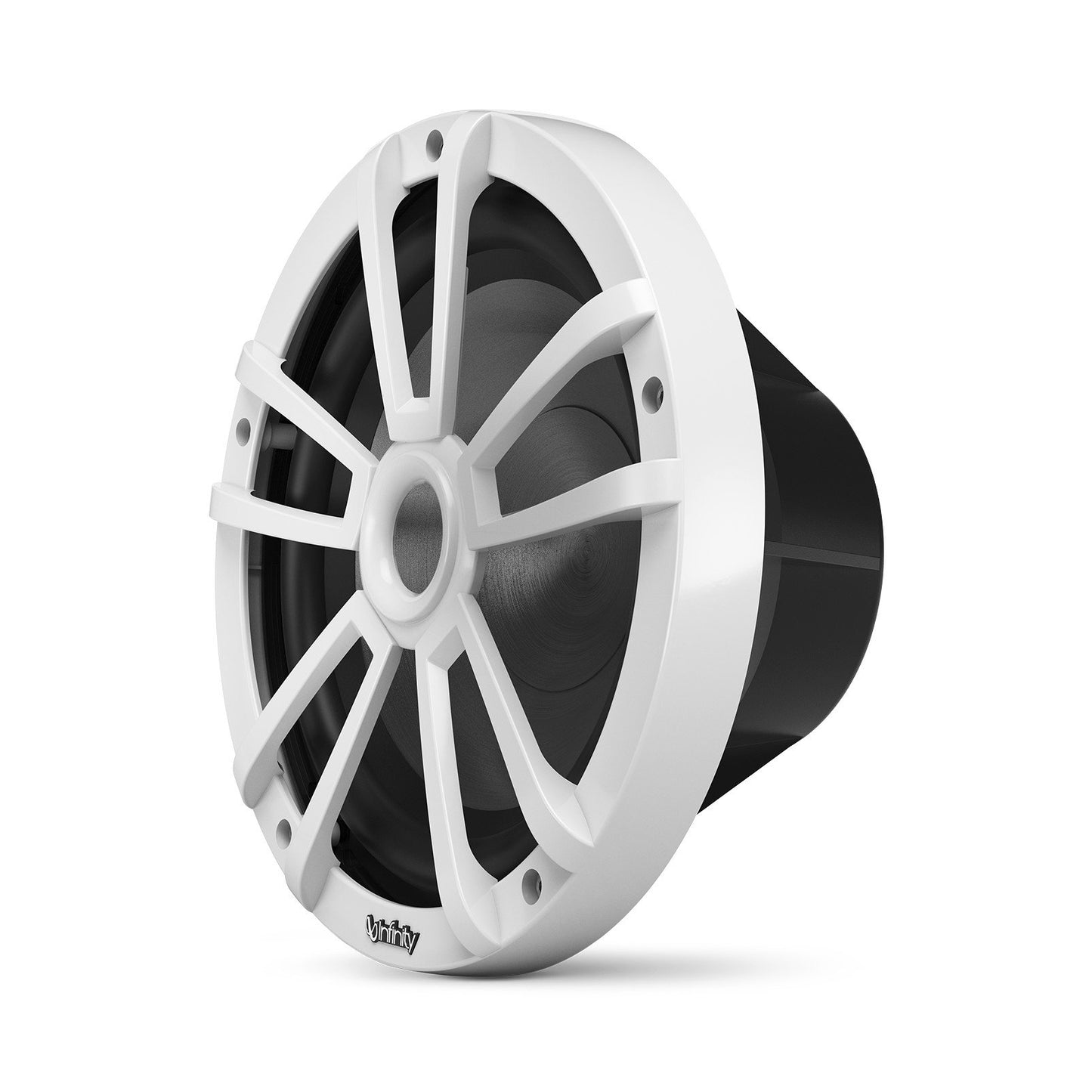 Infinity Mobile Marine Performance Series 10" subwoofer con iluminación RGB - Blanco