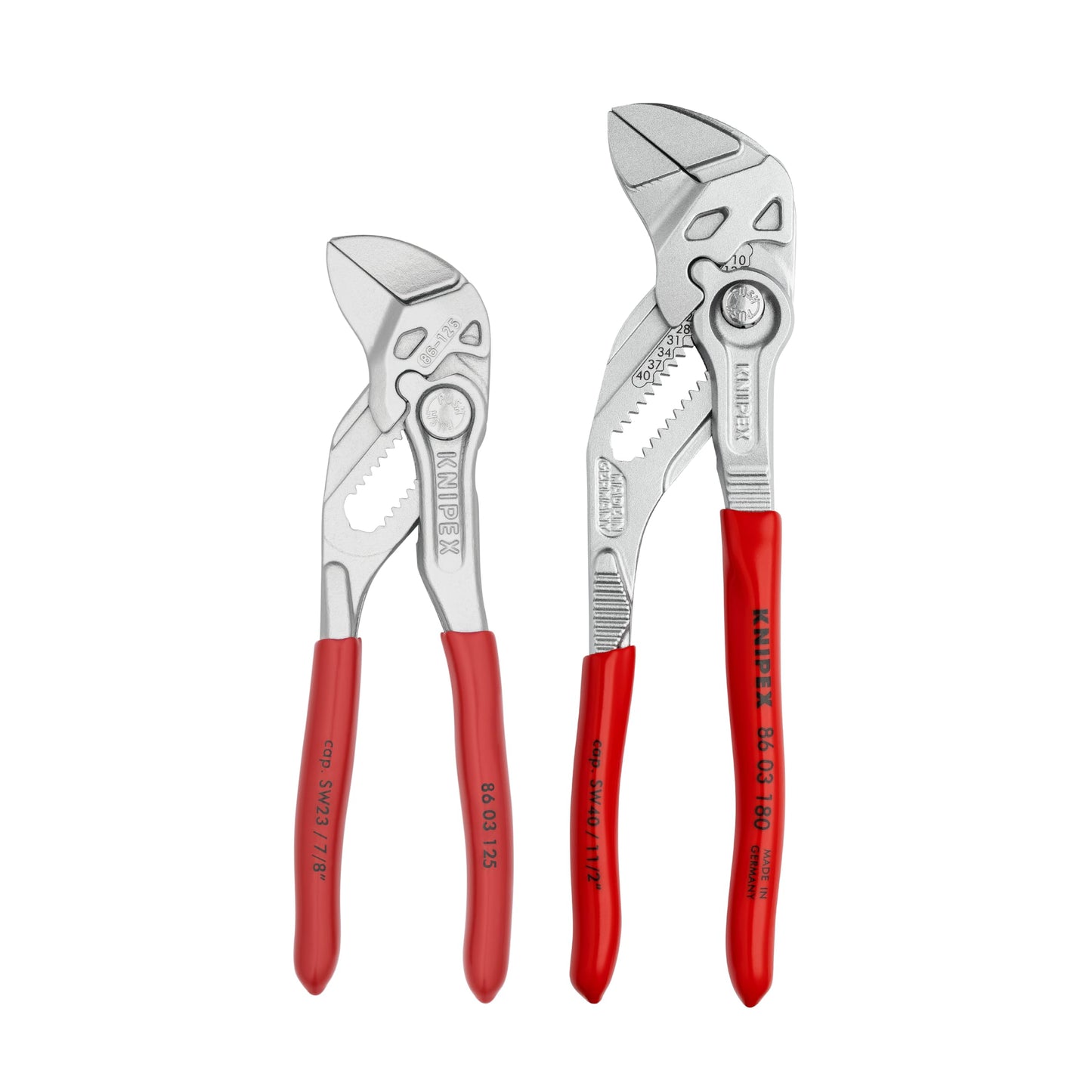 KNIPEX Tools 9K0080121US - Juego de 2 llaves de alicates