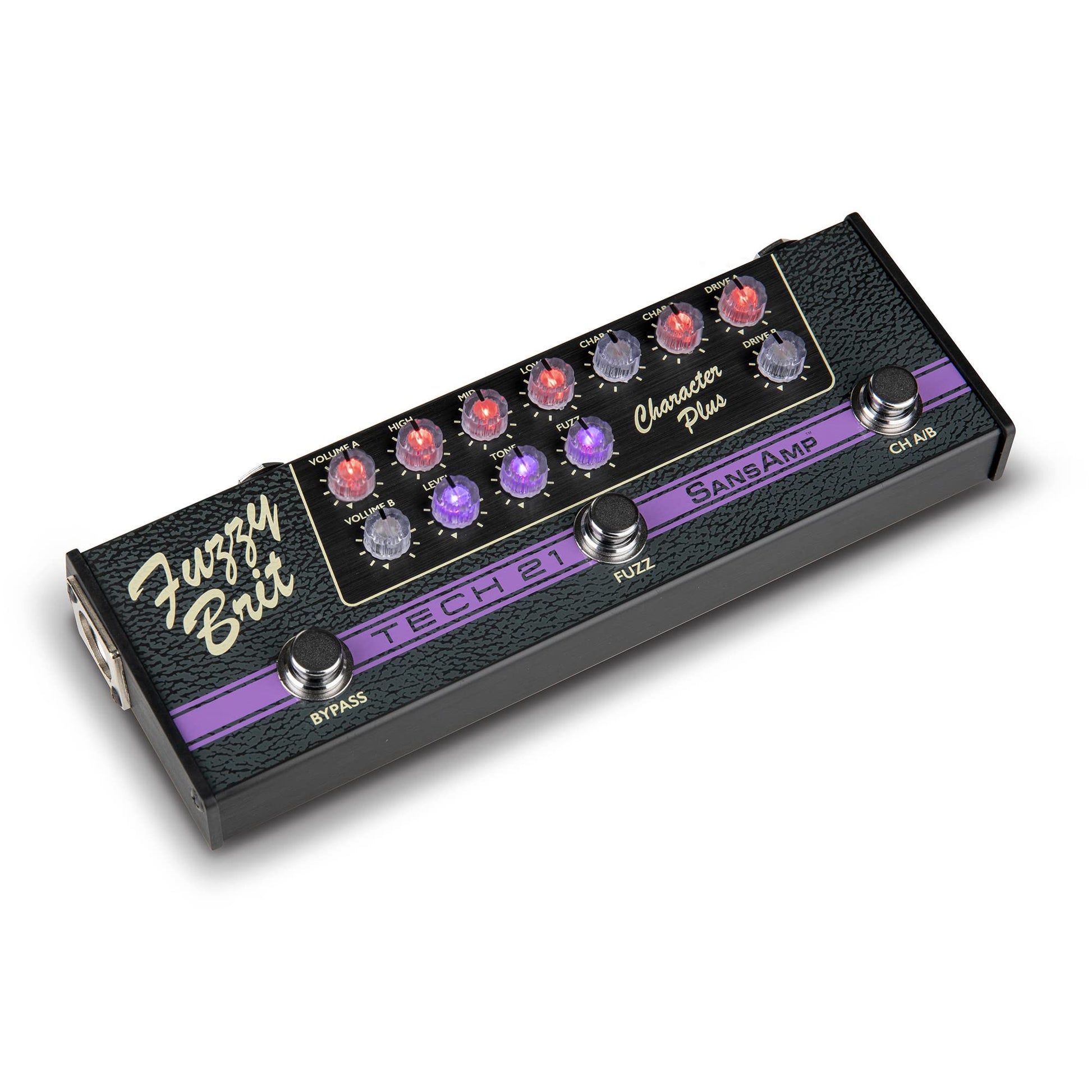 Pedal de Efectos Tech 21 Brit Fuzzy de la Serie Character