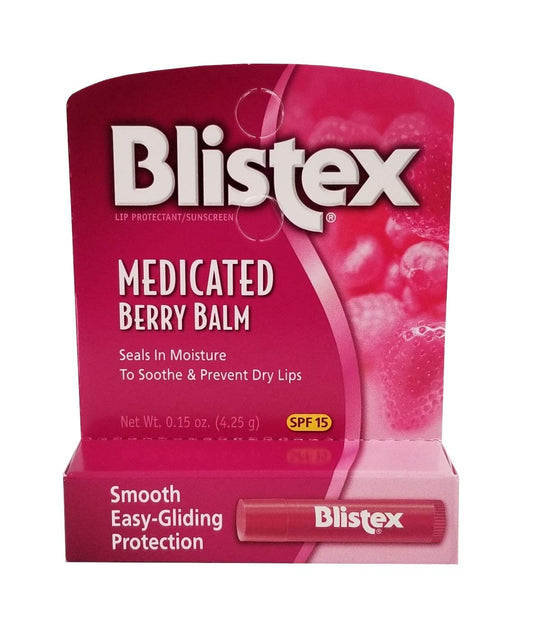Blistex- Bálsamo labial medicinal FPS 15 Berry - 0,15 oz