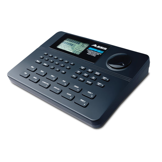 Alesis SR16 - Caja de ritmos de 24-bit estéreo con 12 pads, 233 sonidos asignables y efectos incorporados, varias entradas y salidas, 100 patterns