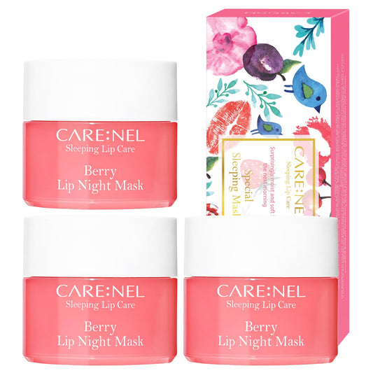 Mascarilla Labial Nocturna Korean Cosmetics CARENEL Rosa Hidratante