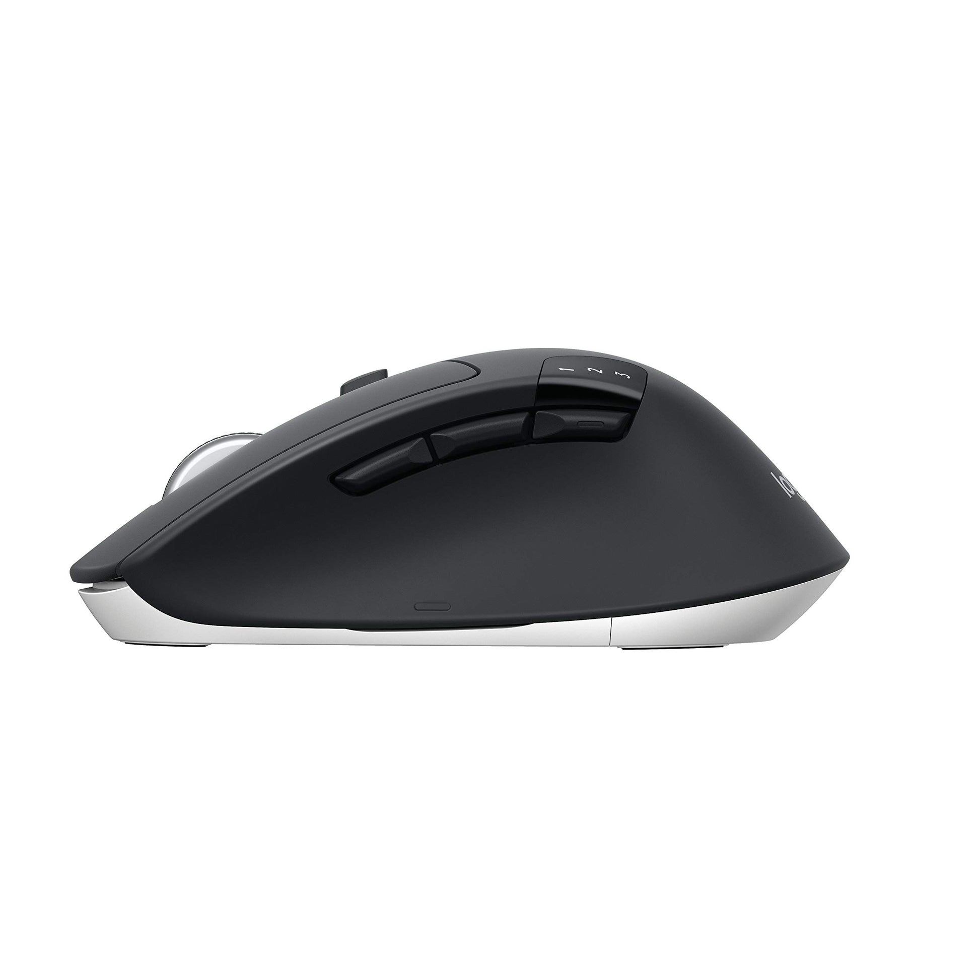 Logitech M720 Triathlon Mouse Inalámbrico Multi Dispositivo, Bluetooth, Receptor USB Unifying, 1000 dpi, 6 Botones Programables, Batería 2 Años, Compatible con Laptop, Mac, iPadOS - Negro