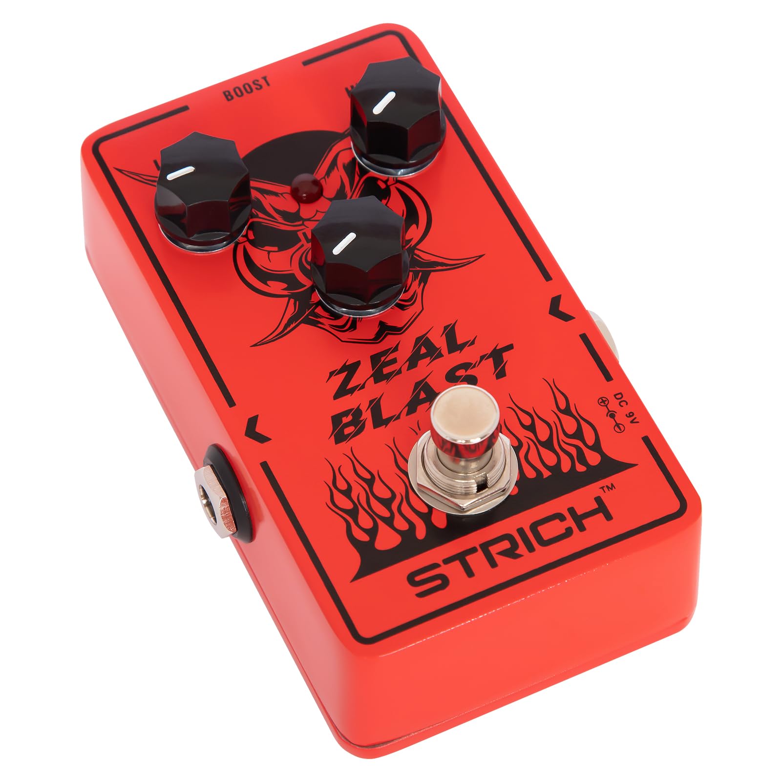 STRICH - Pedal de efecto de refuerzo para guitarra eléctrica y bajo True Bypass