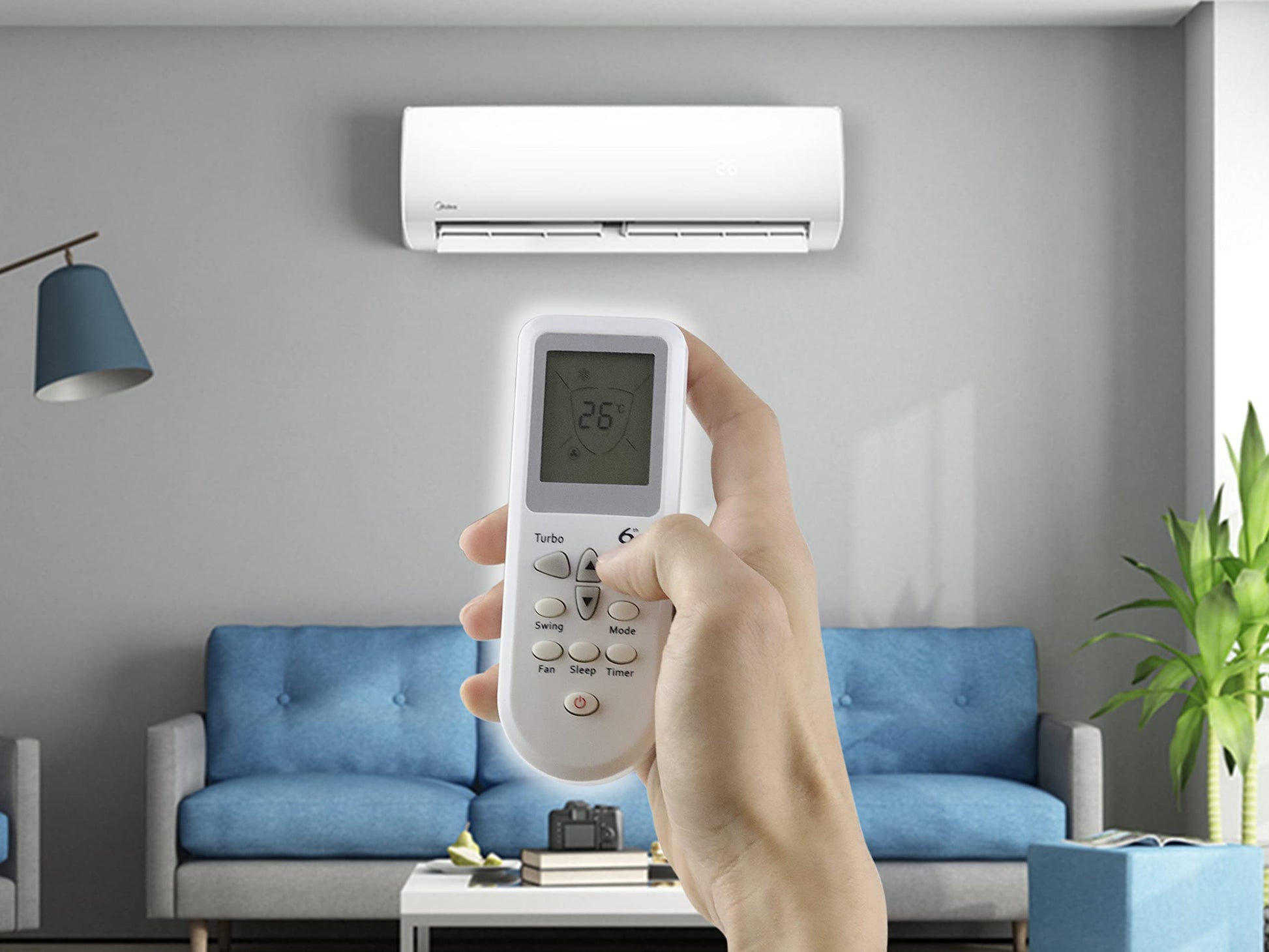 LIDERT Control para Minisplit Whirlpool Aire Acondicionado