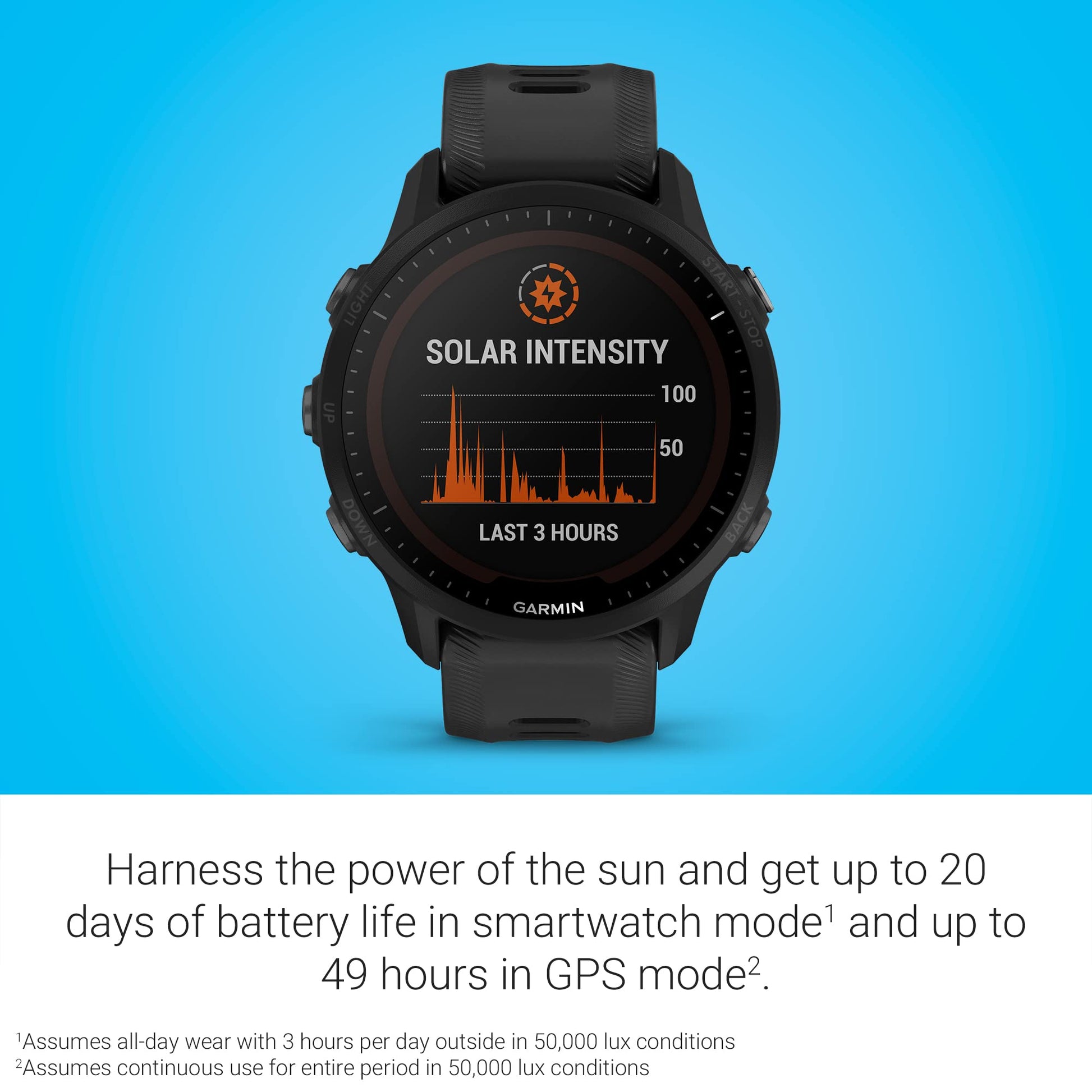 Garmin Forerunner 955 Solar Negro