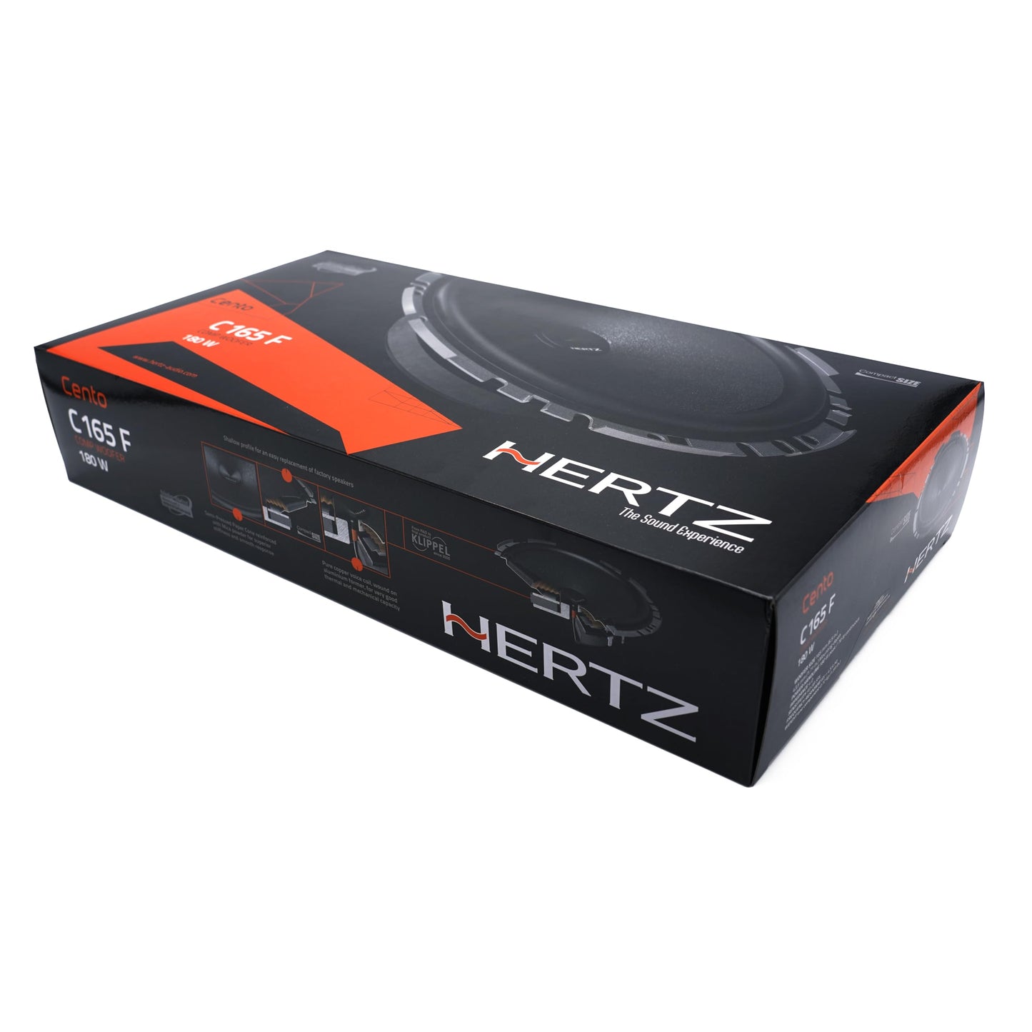 HERTZ Cento Series C165F - Woofers de montaje poco profundo de 6.5 pulgadas, par