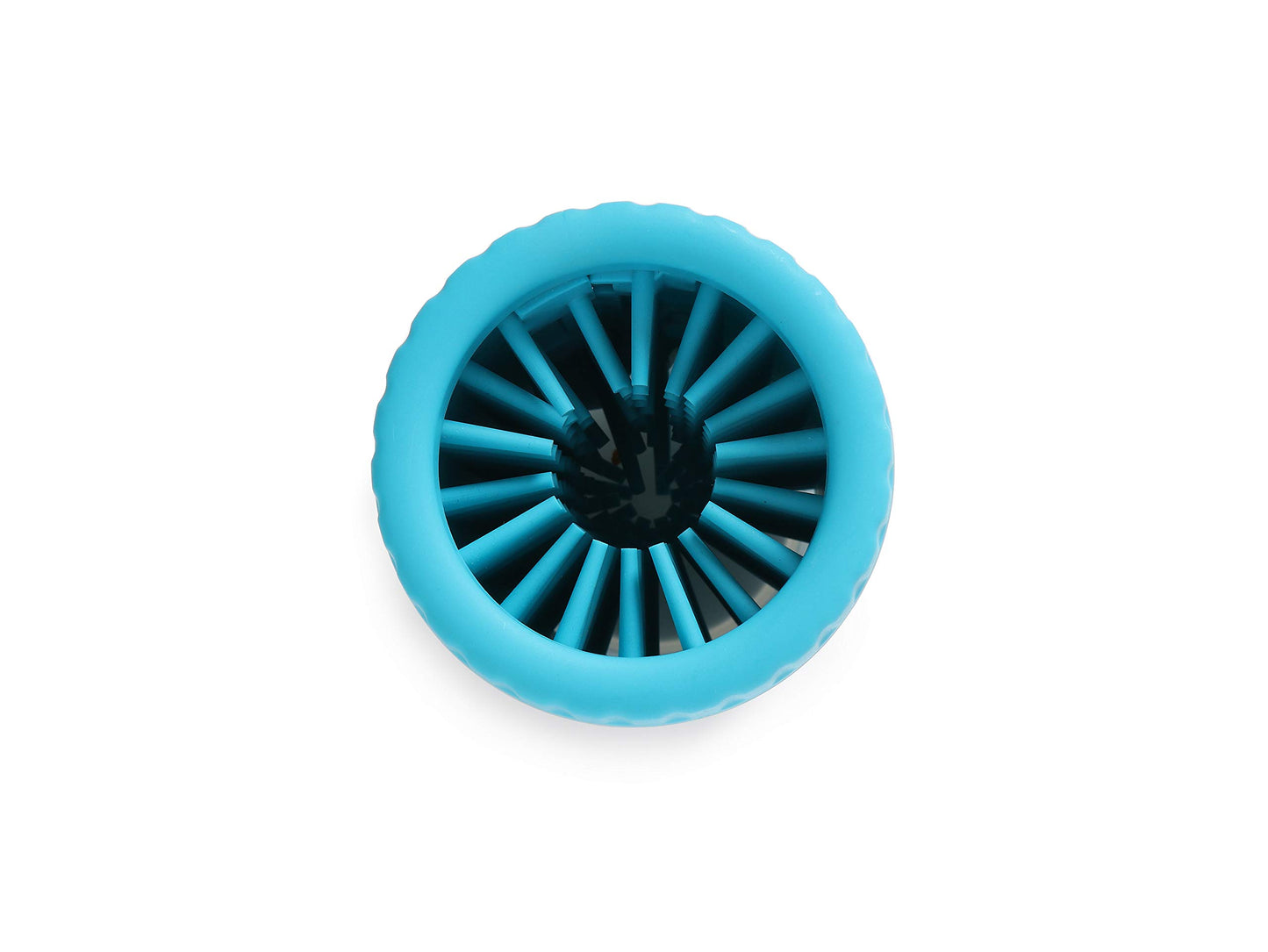 Dexas MudBuster Limpiador portátil para patas de perro, Azul, Mediano