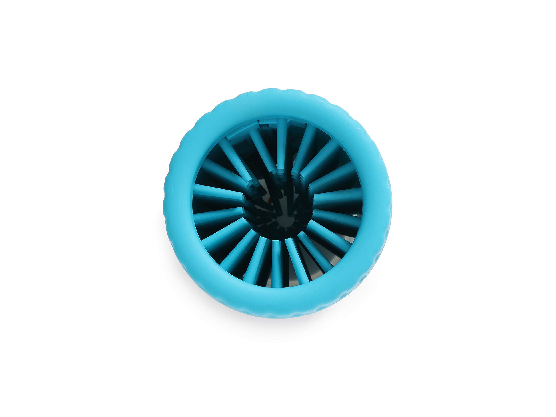 Dexas MudBuster Limpiador portátil para patas de perro, Azul, Mediano