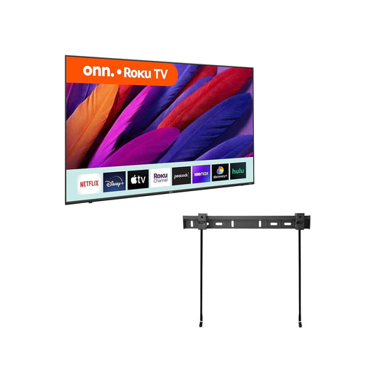 Television LED Smart TV 58" onn 4K 2160p Frecuencia 60 Hz Compatible con Alexa y Google Asistente Reacondicionado