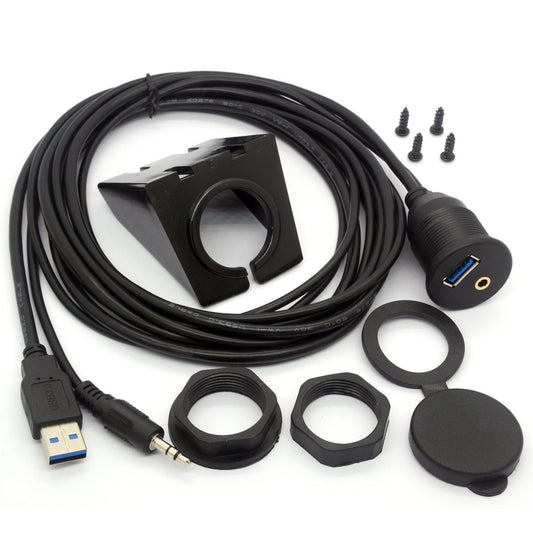 Cable de Montaje Empotrado BSHTU USB 3.0 2 Metros