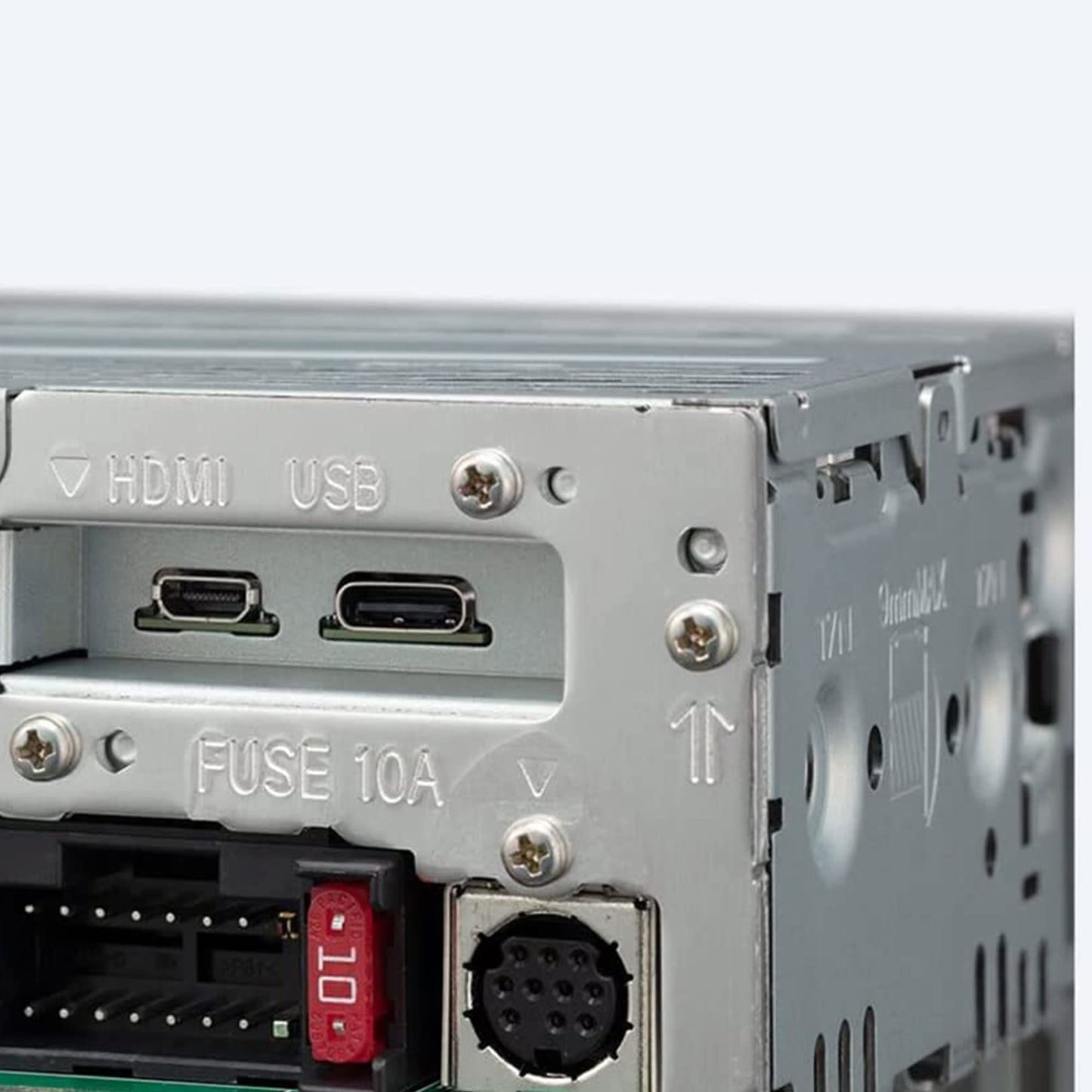 Sony XAV-AX6000 Receptor multimedia de 7 pulgadas con inalámbrico Apple CarPlay/Android Auto, entrada de video HDMI y Maestro Ready