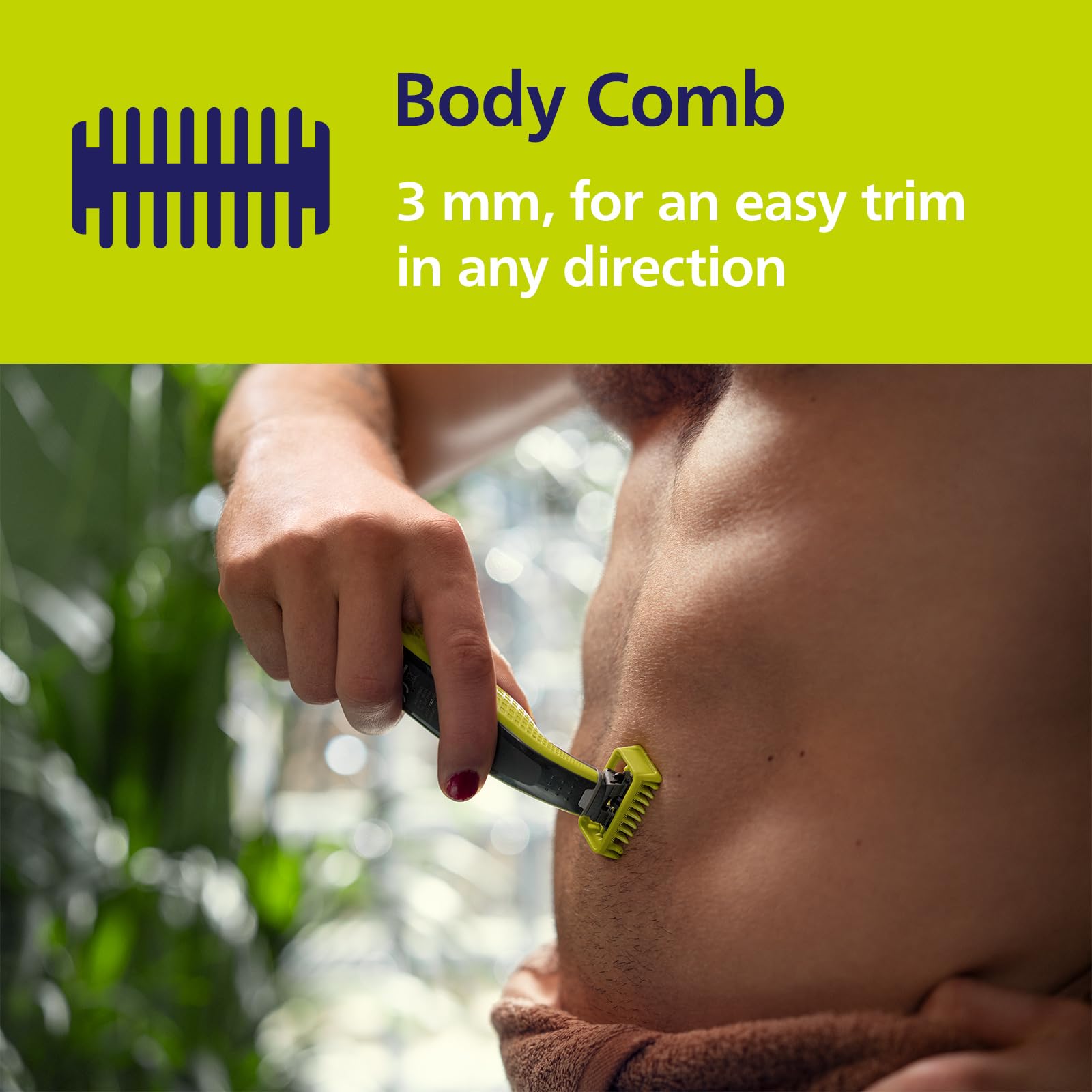 Cuchilla de Repuesto Philips Norelco Oneblade Multicolor Body Kit