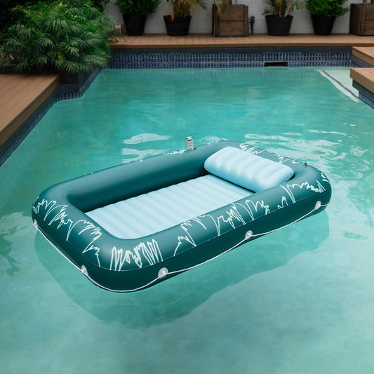 Piscina Inflable Sunrio Bronceadora con Cojín y Portavasos Grande para Adultos y Niños