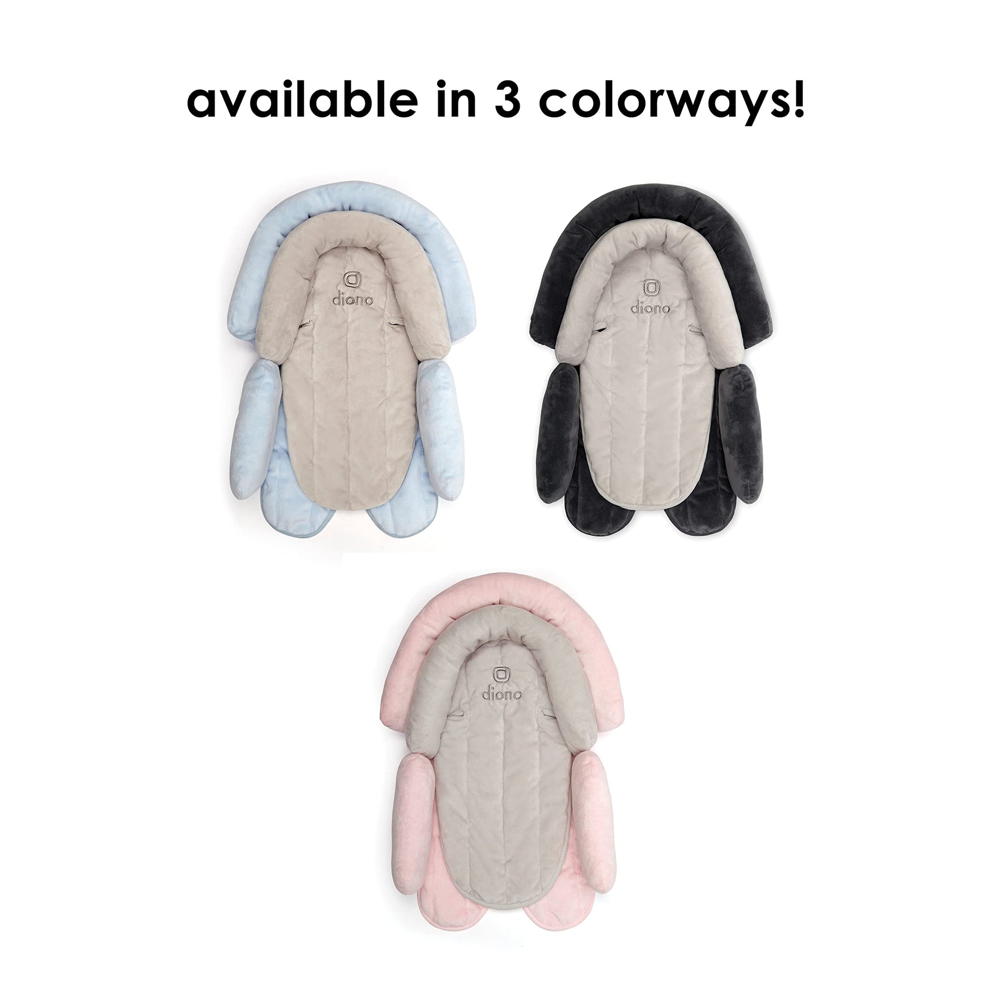 Diono Cuddle Soft Funda de protección Negro, Gris/rosado, Gray/Pink