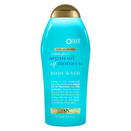 OGX, Body Wash Extra Hidratante de Aceite de Argán de Marruecos, 577 ml