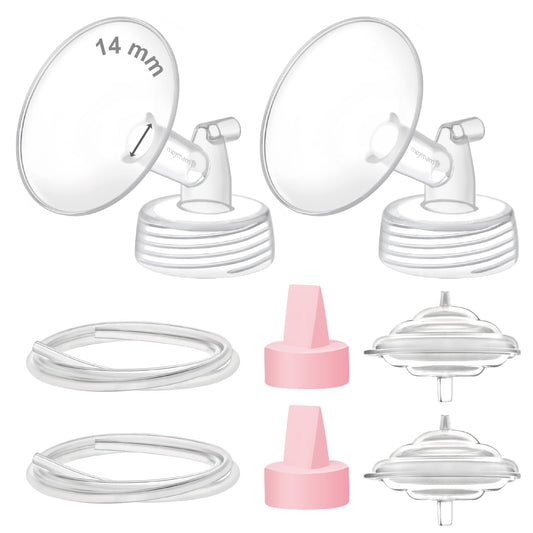 Extractor Maymom Compatible Spectra S1 S2 9 Plus Rosa Embudo 14 mm Válvula Duckbill Pieza de Reemplazo