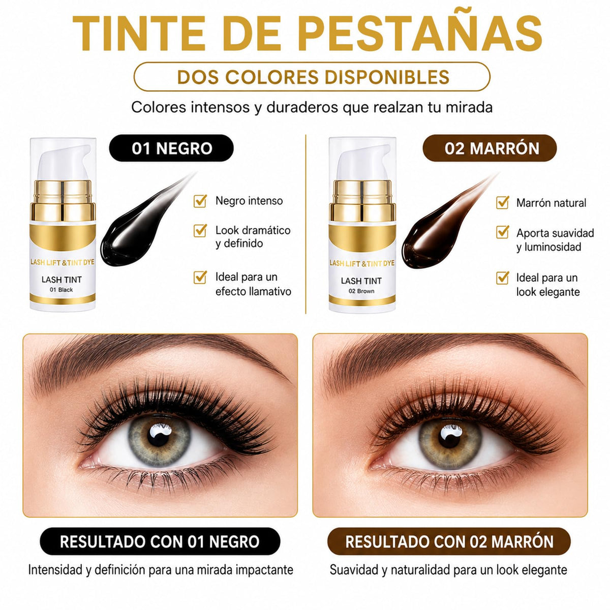 Kit de Pestañas Permanentes, Lash Lifting Kit con Permanente en Frío, Seguro y Rápido, Rizado de Larga Duración de 3 Meses, Imprescindible para el Salón en Casa, Adecuado para Todo Tipo de Pestañas