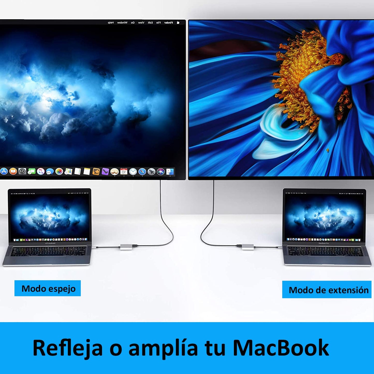 BOJOOM Adaptador USB C a HDMI, 3 en 1 Adaptador Tipo C Multipuerto USB C Hub con Salida HDMI 4K, Puerto USB 3.0 y Puerto de Carga USB-C Compatible con MacBook/iMac/Chromebook/Samsung/Projector/Laptop