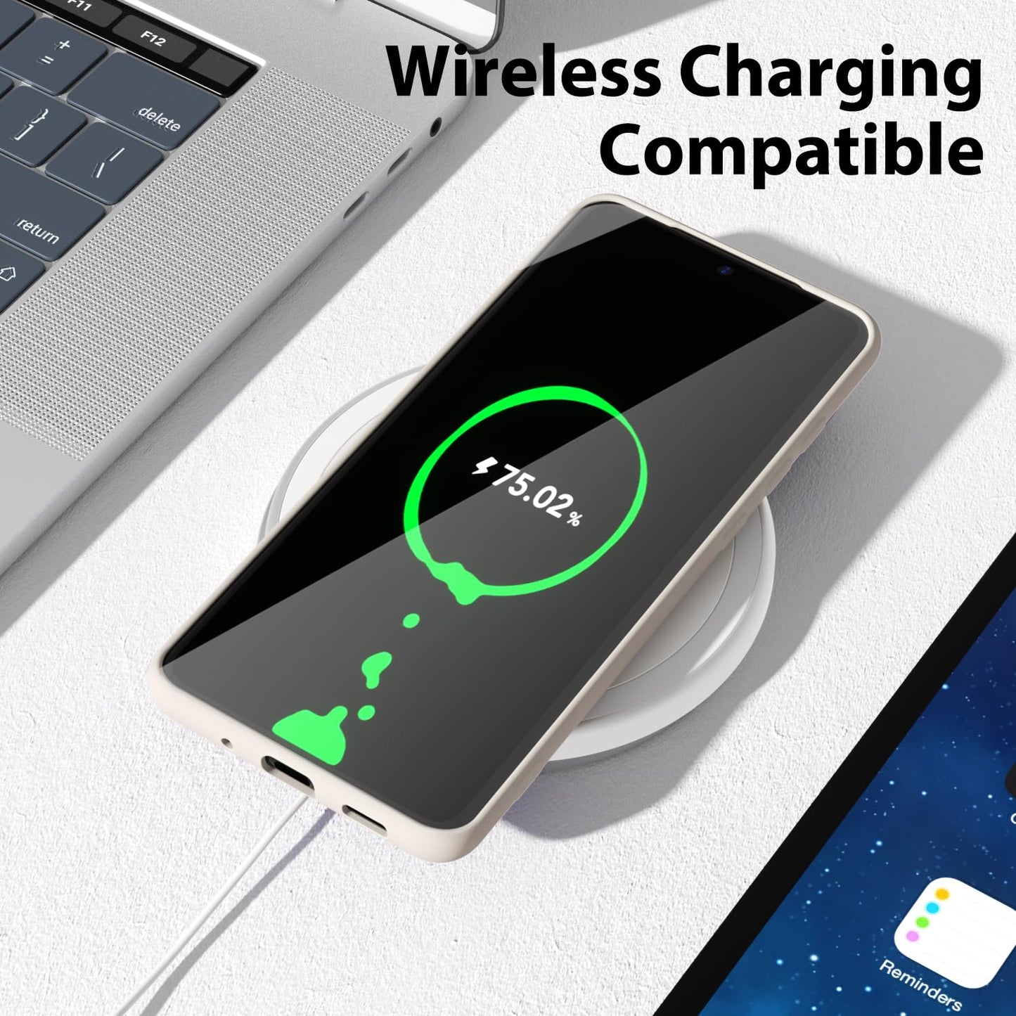 oakxco - Funda de silicona líquida para Samsung Galaxy S20 FE 5G, bonita funda delgada de goma suave TPU lisa de gel para mujeres y niñas, diseño estético, sólido mate protector y a prueba de golpes,