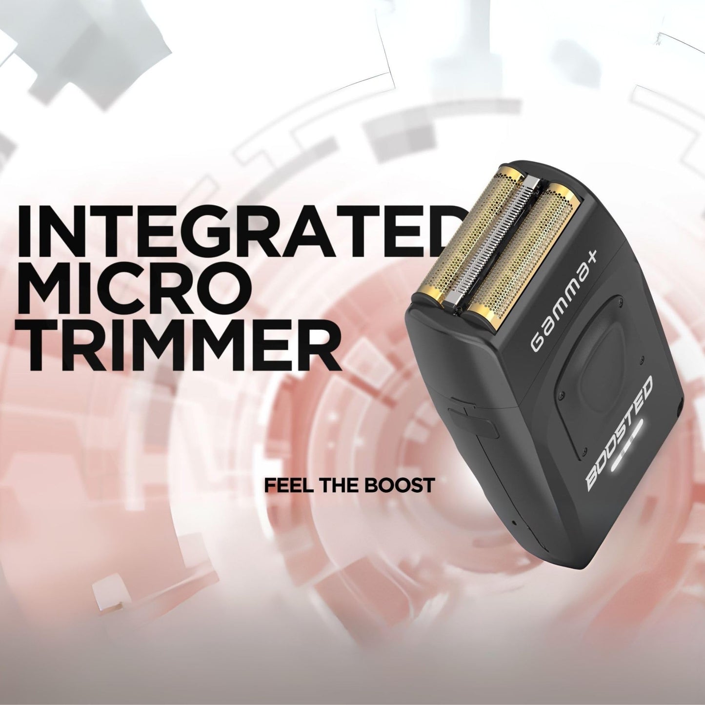 GAMMA+ - Afeitadora inalámbrica de doble lámina, recargable USB-C con micro recortadora integrada (afeitadora de lámina)