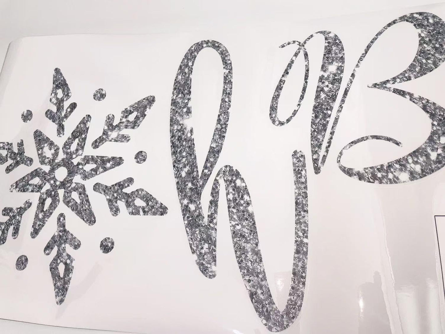 Oh Baby - Letrero de pared con temática de copo de nieve para fiesta de ducha, calcomanías de invierno para decoración de arco de globos, copo de nieve de Navidad, cumpleaños, diseño de copo de nieve