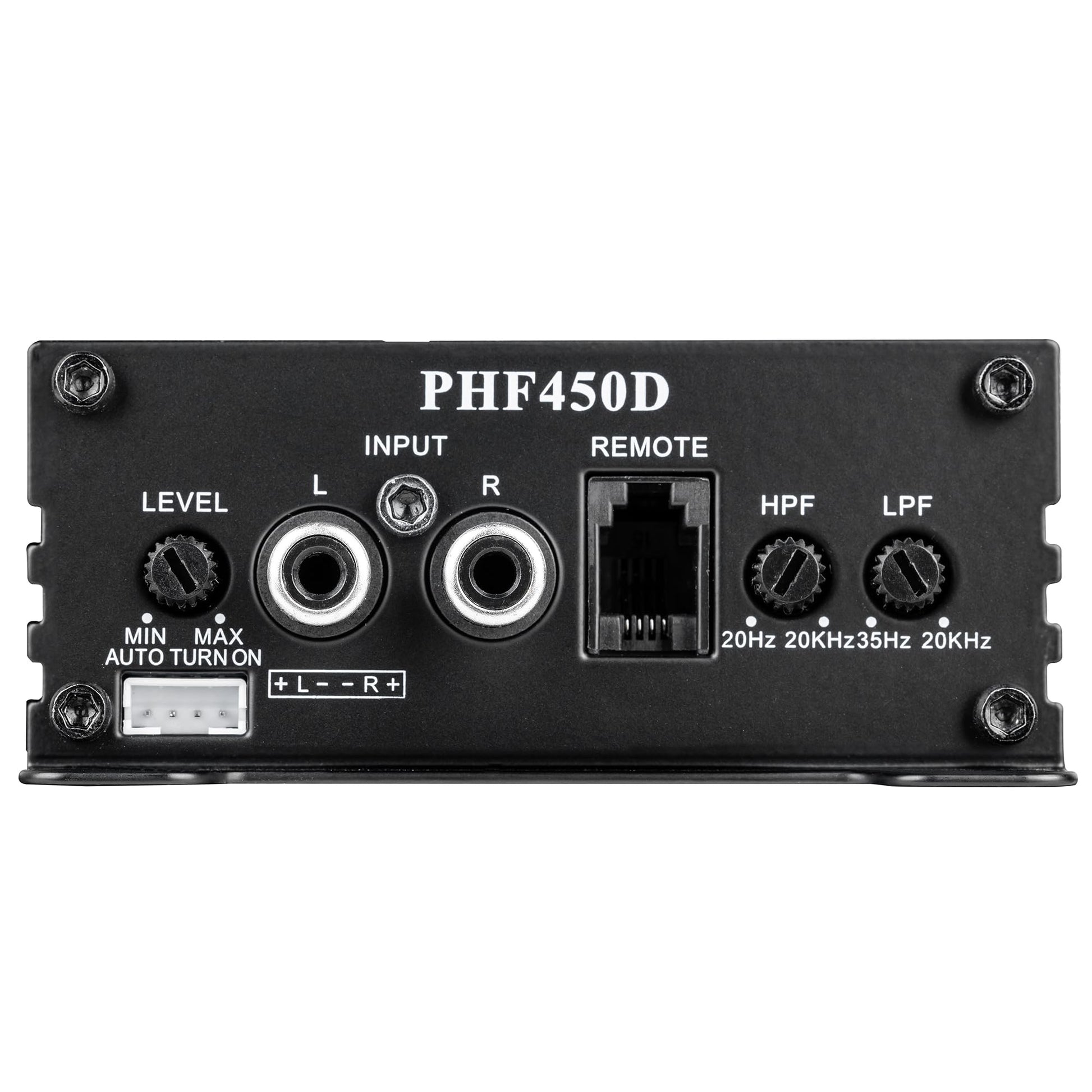 Amplificador de Audio Monobloque Clase D Compacto con Fuente de Alimentación Mosfet para Subwoofer 2/4 Ohmios Estable y Entradas de Nivel Bajo y Alto