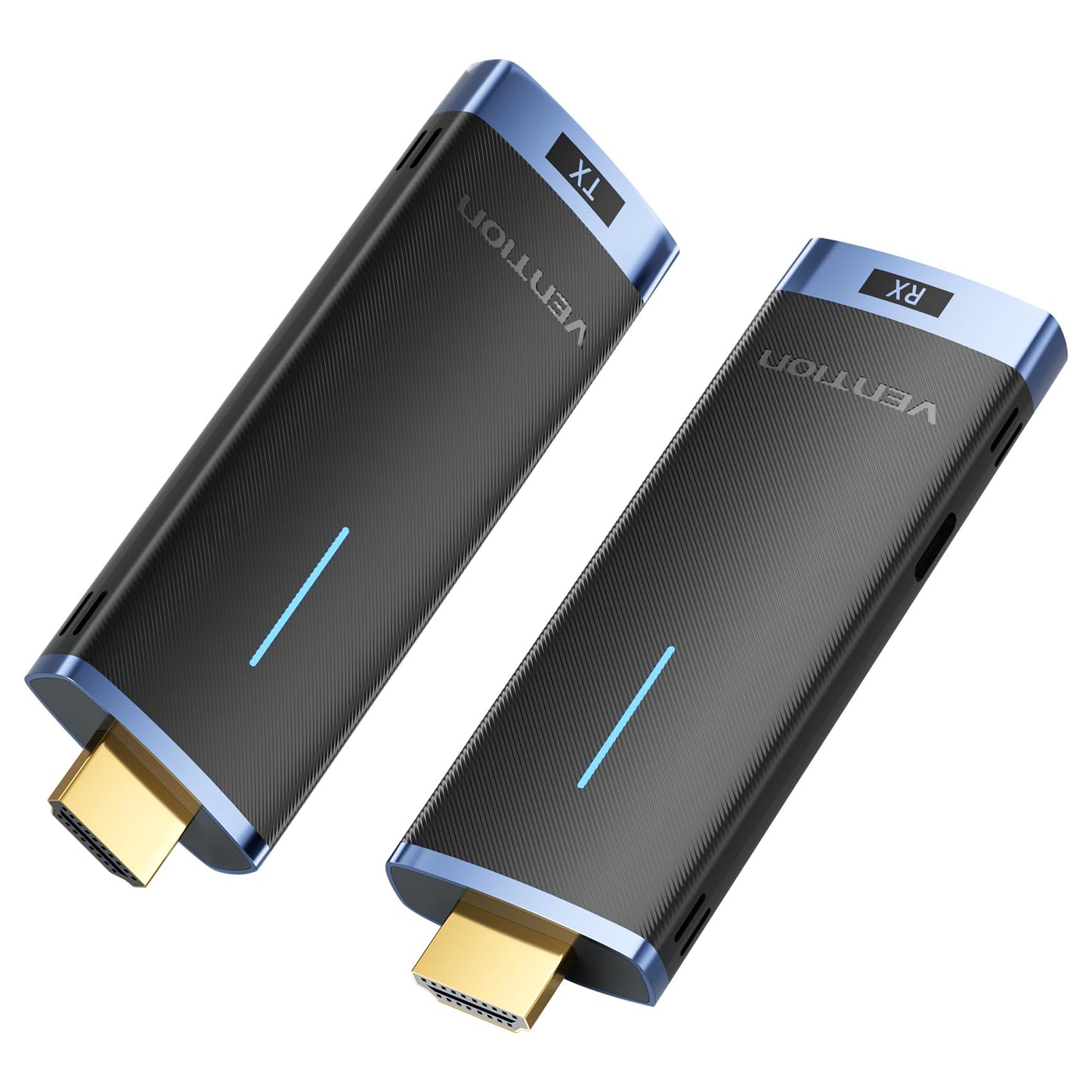 Transmisor y Receptor HDMI Vention Negro Inalámbrico Plug and Play para Laptop y PC