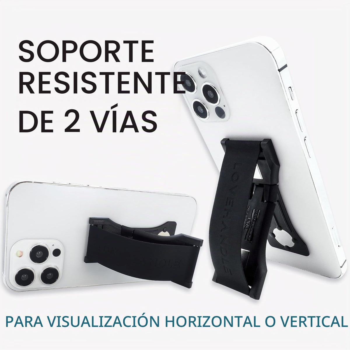 Correa de Silicona LOVEHANDLE PRO Girasol con Soporte Magnético para Teléfono Celular y Tablet