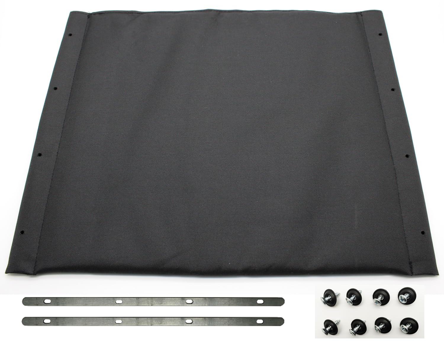 ForconMed Asiento De Silla De Ruedas Blue Streak De 18", Asiento De Repuesto Para Silla De Ruedas, 18 X 16", Tapizado De Nailon, Piezas De Repuesto Para Silla De Ruedas, Con Herrajes, Estándar 3J2418.
