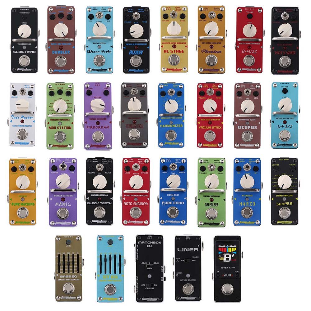 ASR-3 Shaper Cabinet Simulator Mini Pedal de Efecto de uitarra eléctrica Individual con True Bypass