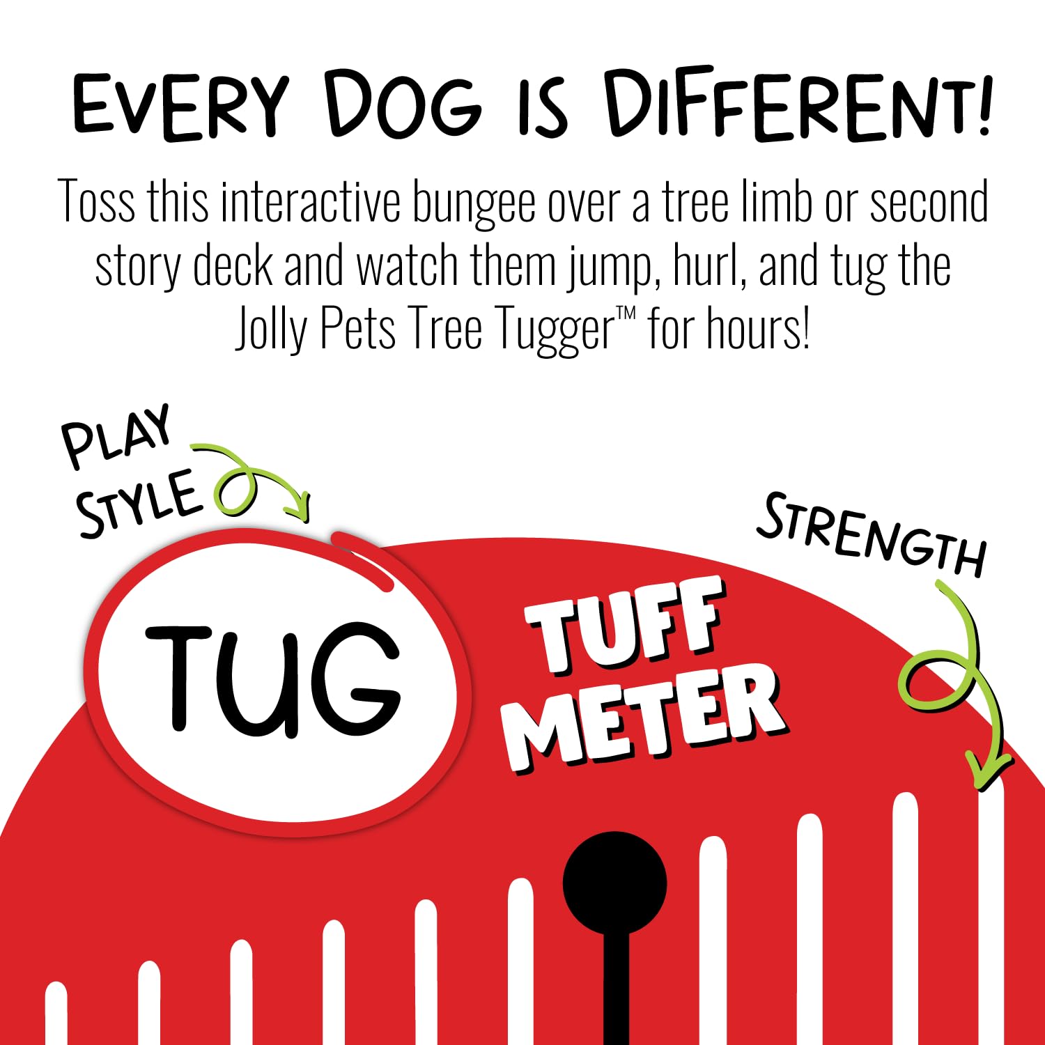 Juguete para Perros Jolly Pets Verde Interactivo de Jalar